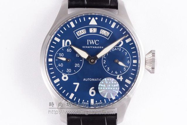 IWC手錶 V2升級版 IW502708 大型日曆顯示窗時計 萬國表高版本新款男表 萬國機械男士腕表  hds1247